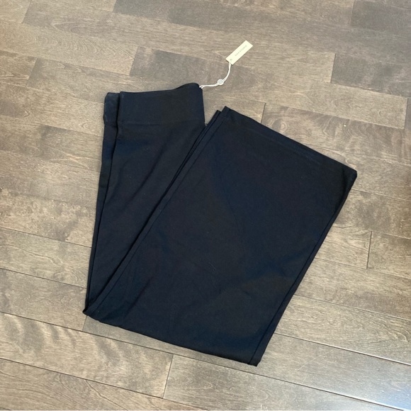 Max Studio Size XL Black Scuba Easy Leg Trousers Inseam 31 NWT - Picture 4 of 10